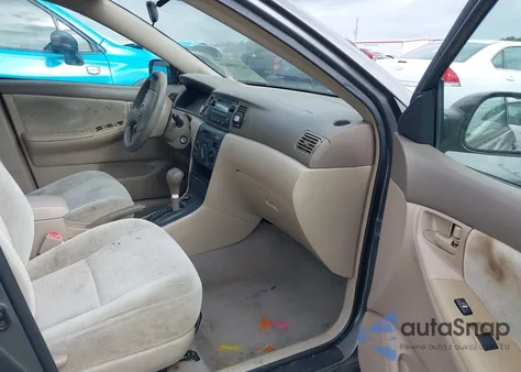 2007 Toyota Corolla Ce from USA, damaged, VIN 2T1BR32E97C781240